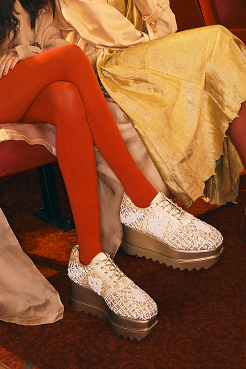 Shehzaadi Wedge Sneakers