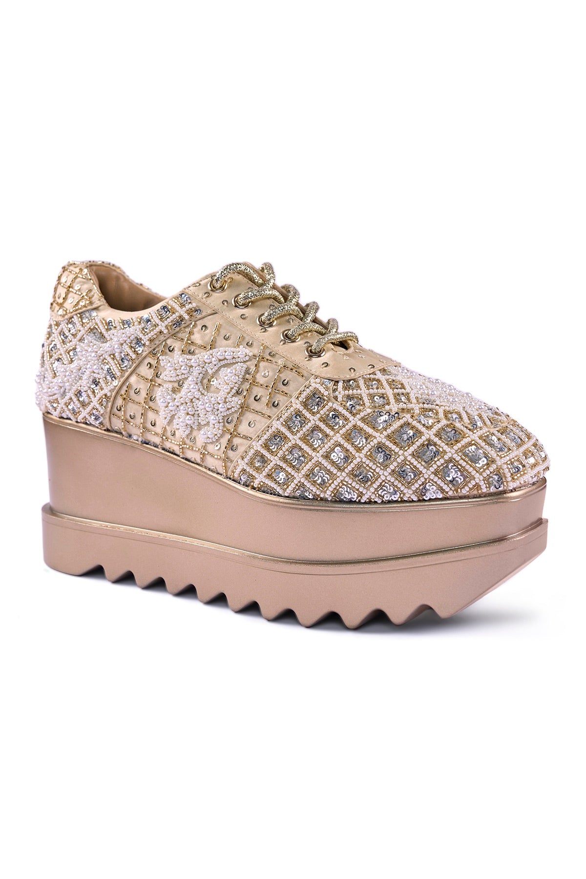 Shehzaadi Wedge Sneakers