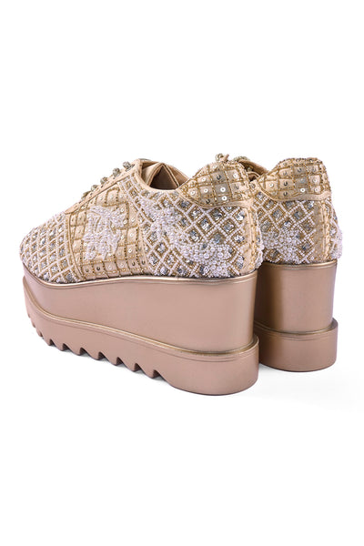 Shehzaadi Wedge Sneakers