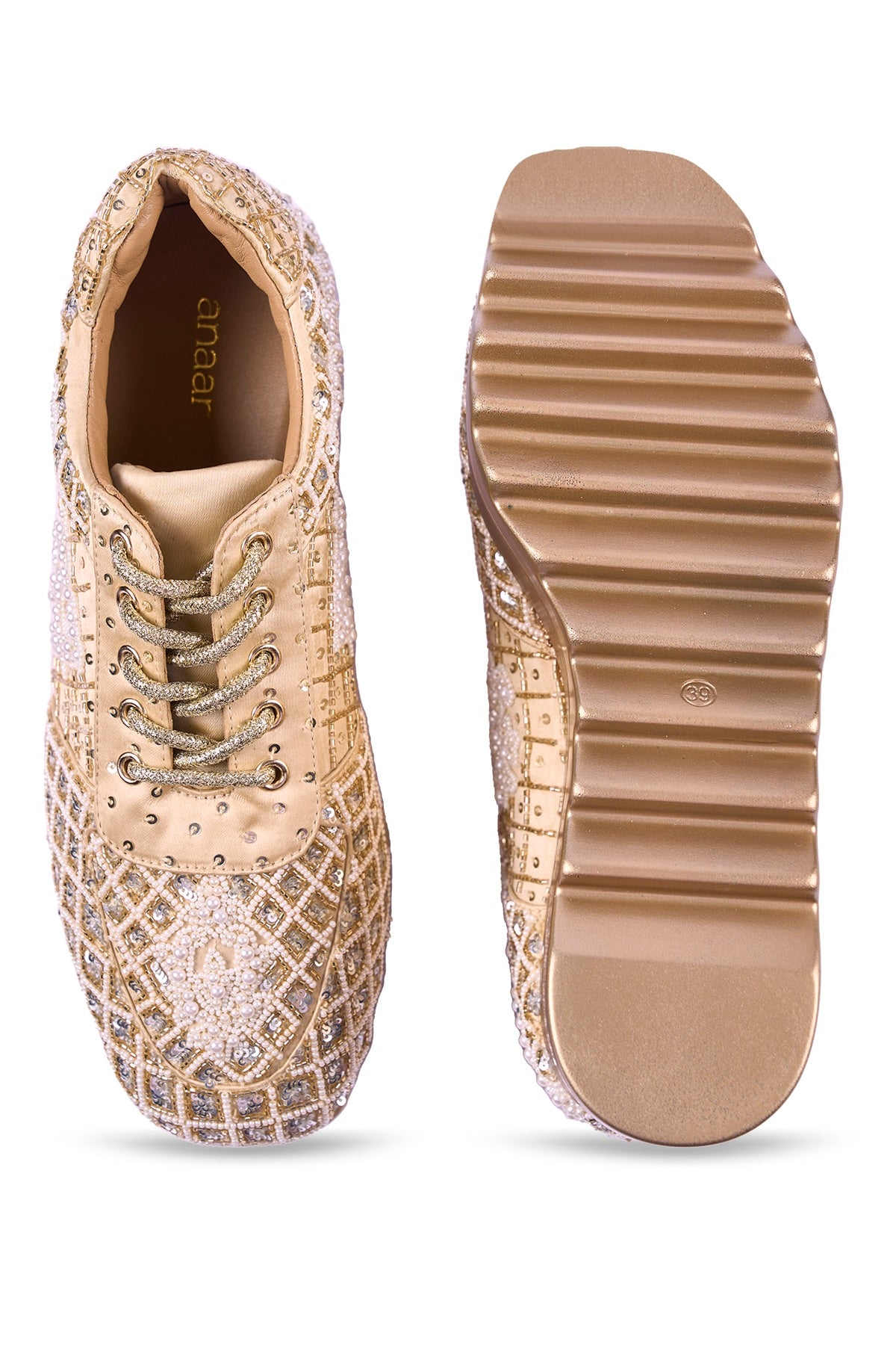 Shehzaadi Wedge Sneakers