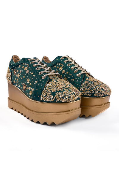 Pathaka Wedge Sneakers