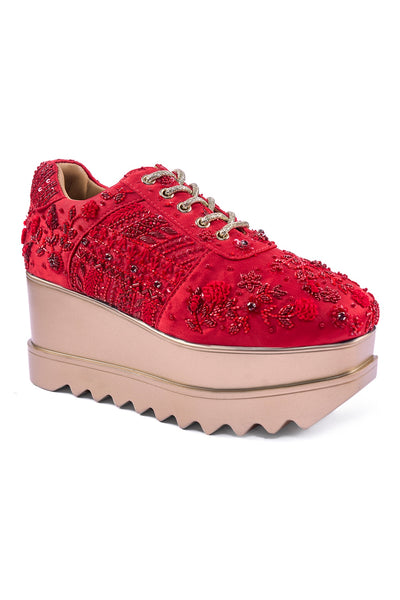 Mirchi Lights Wedge Sneakers