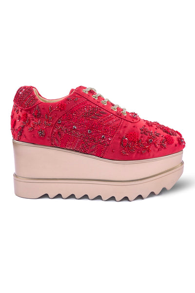 Mirchi Lights Wedge Sneakers