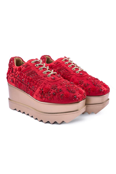 Mirchi Lights Wedge Sneakers