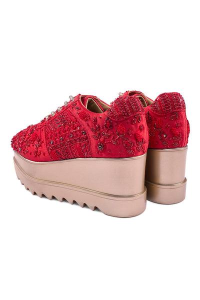 Mirchi Lights Wedge Sneakers