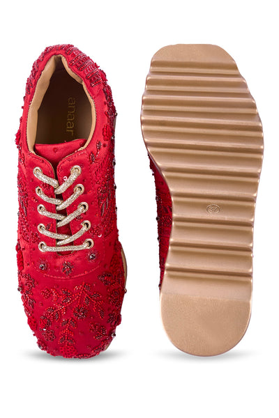 Mirchi Lights Wedge Sneakers