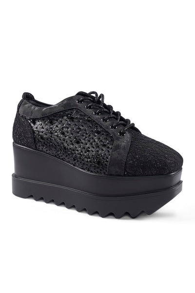 Speakeasy  Wedge Sneakers