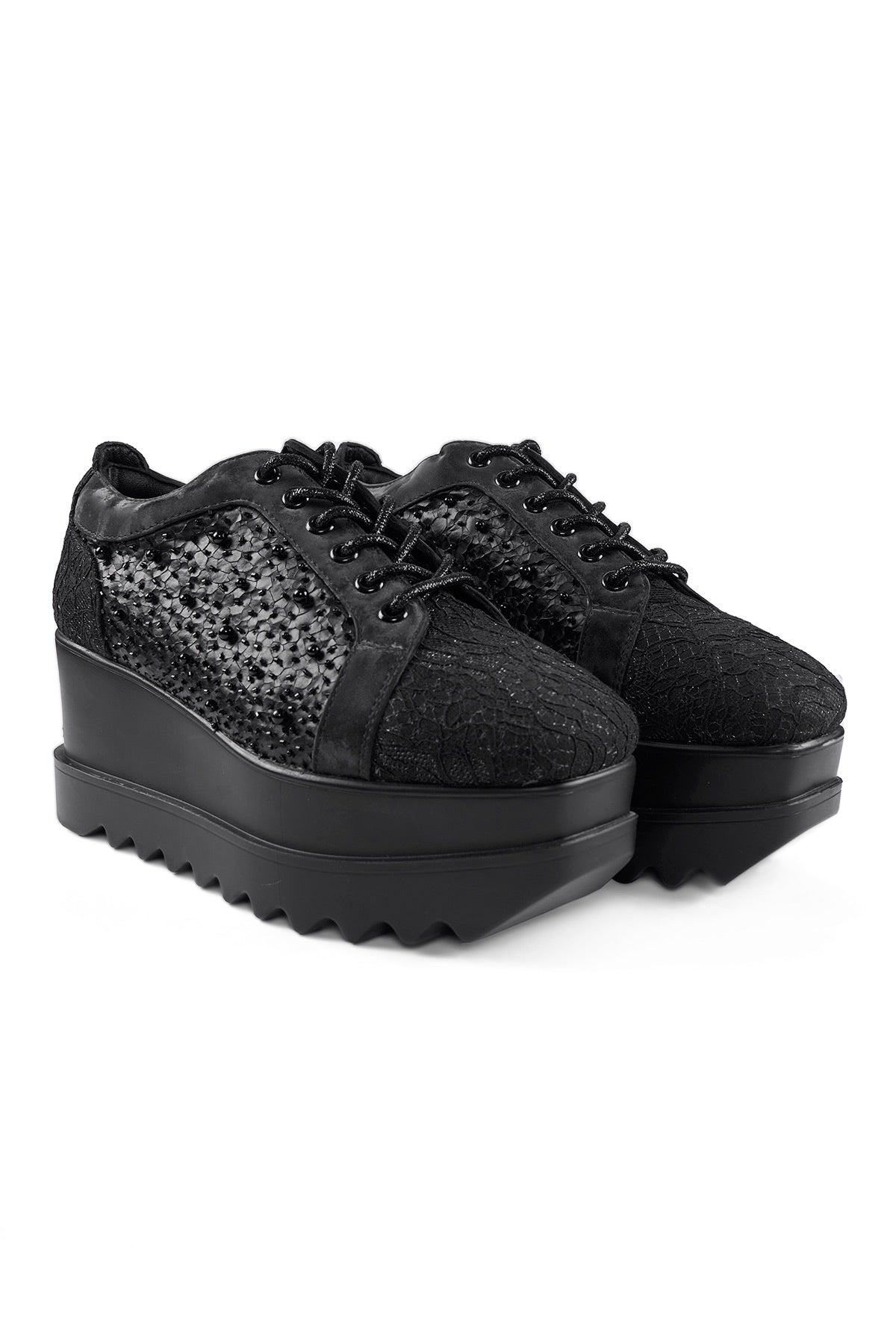 Speakeasy  Wedge Sneakers