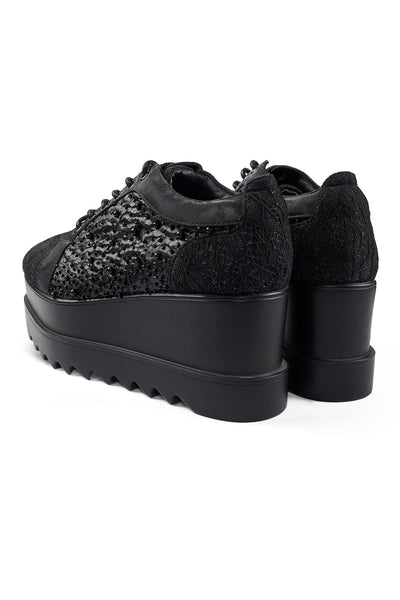 Speakeasy  Wedge Sneakers