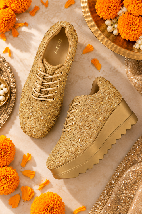 Wink & Clink Wedge Sneakers