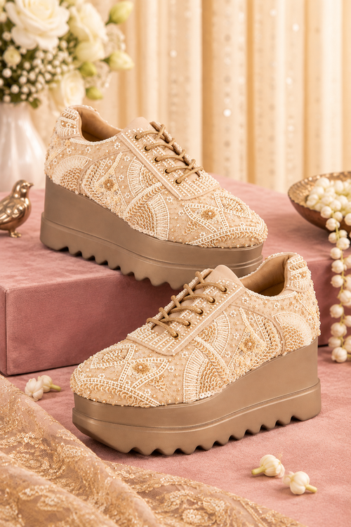 A Shore Thing Wedge Sneakers