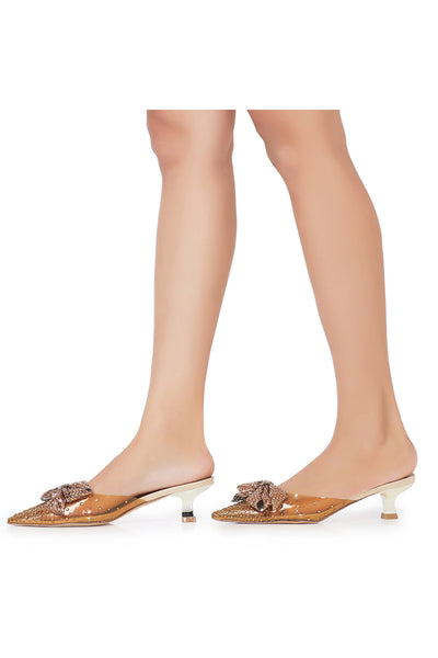 How Cinderella’s Slipper Heels Look in your feet - Anaar