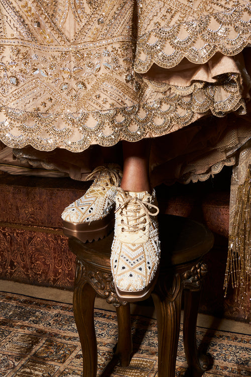 Jashn Wedge Sneakers