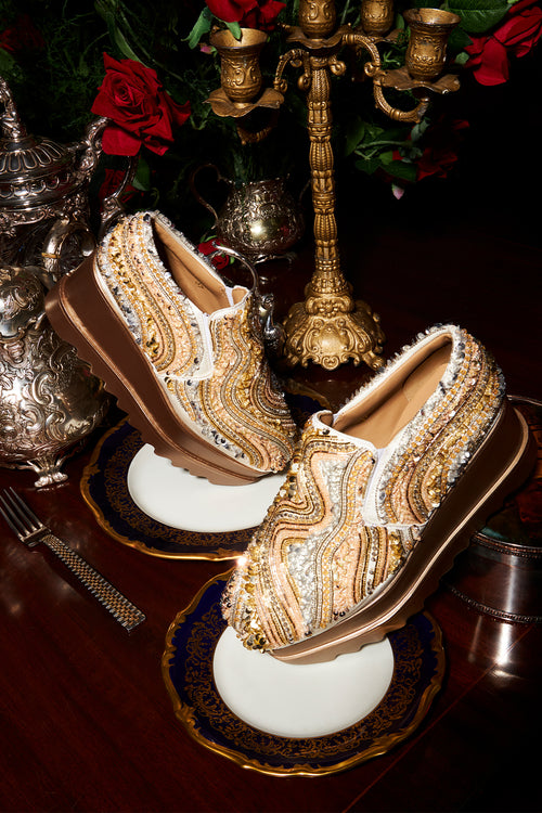 Electric Feel Wedge Sneakers