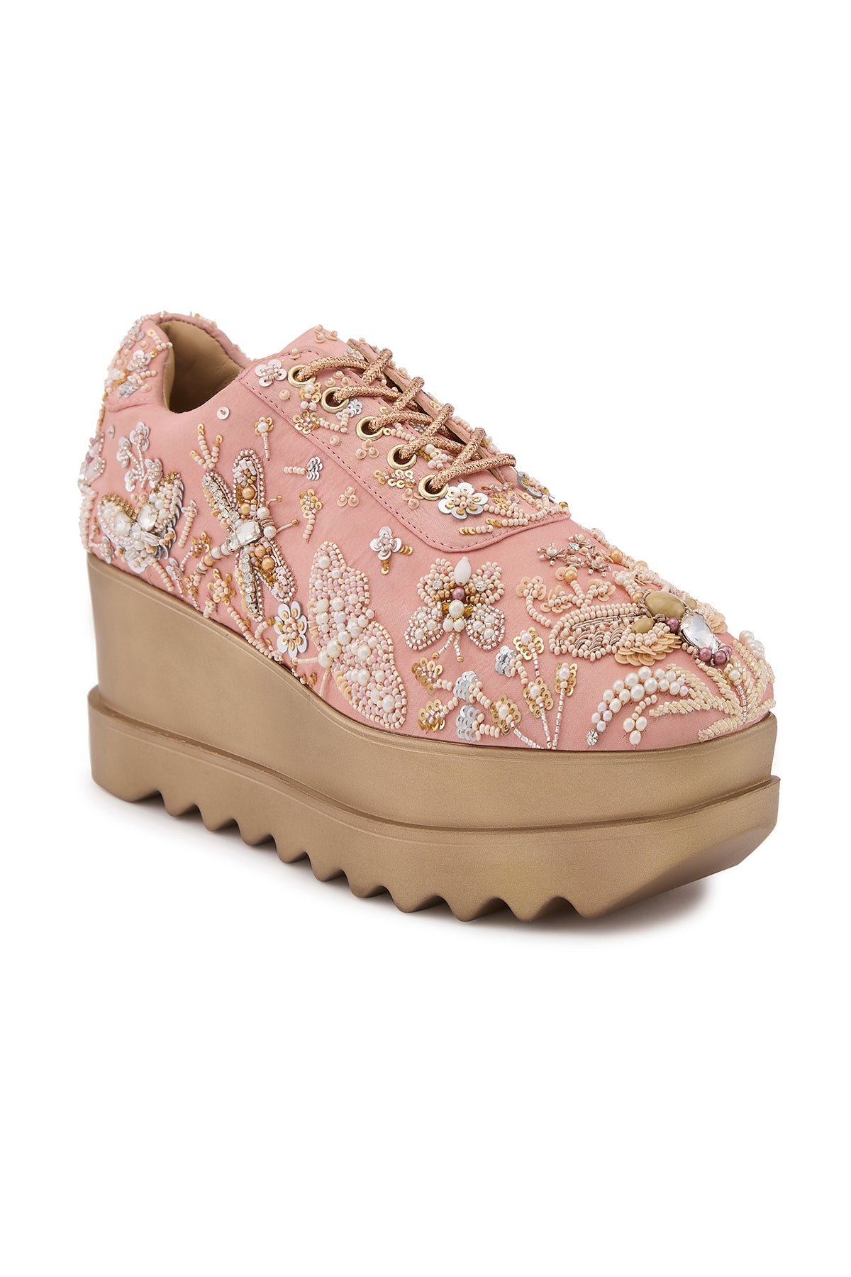 Mystic Forest Wedge Sneakers