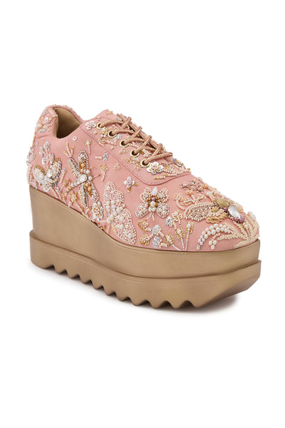 Mystic Forest Wedge Sneakers