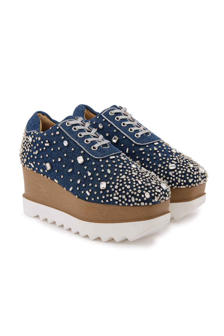 Buy Dynasty Wedge Sneakers Anaar