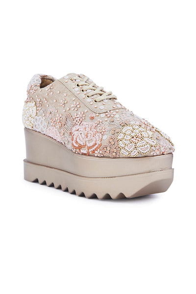 Camellia Wedge Sneakers