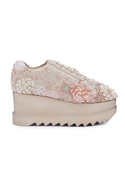 Camellia Wedge Sneakers