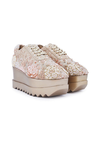 Camellia Wedge Sneakers