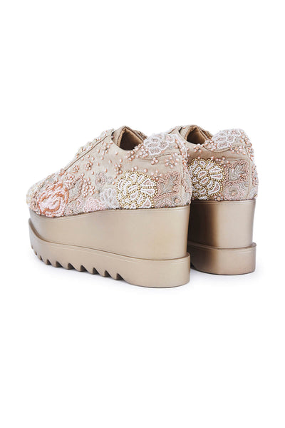 Camellia Wedge Sneakers