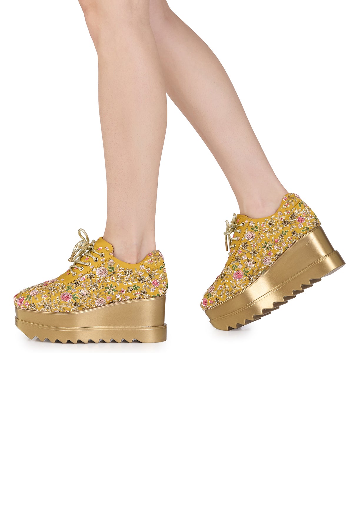 Eternal Sunshine Wedge Sneakers