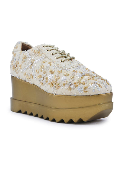 Kaleera Drop Wedge Sneakers