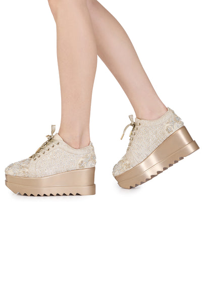 Pompeii Wedge Sneakers