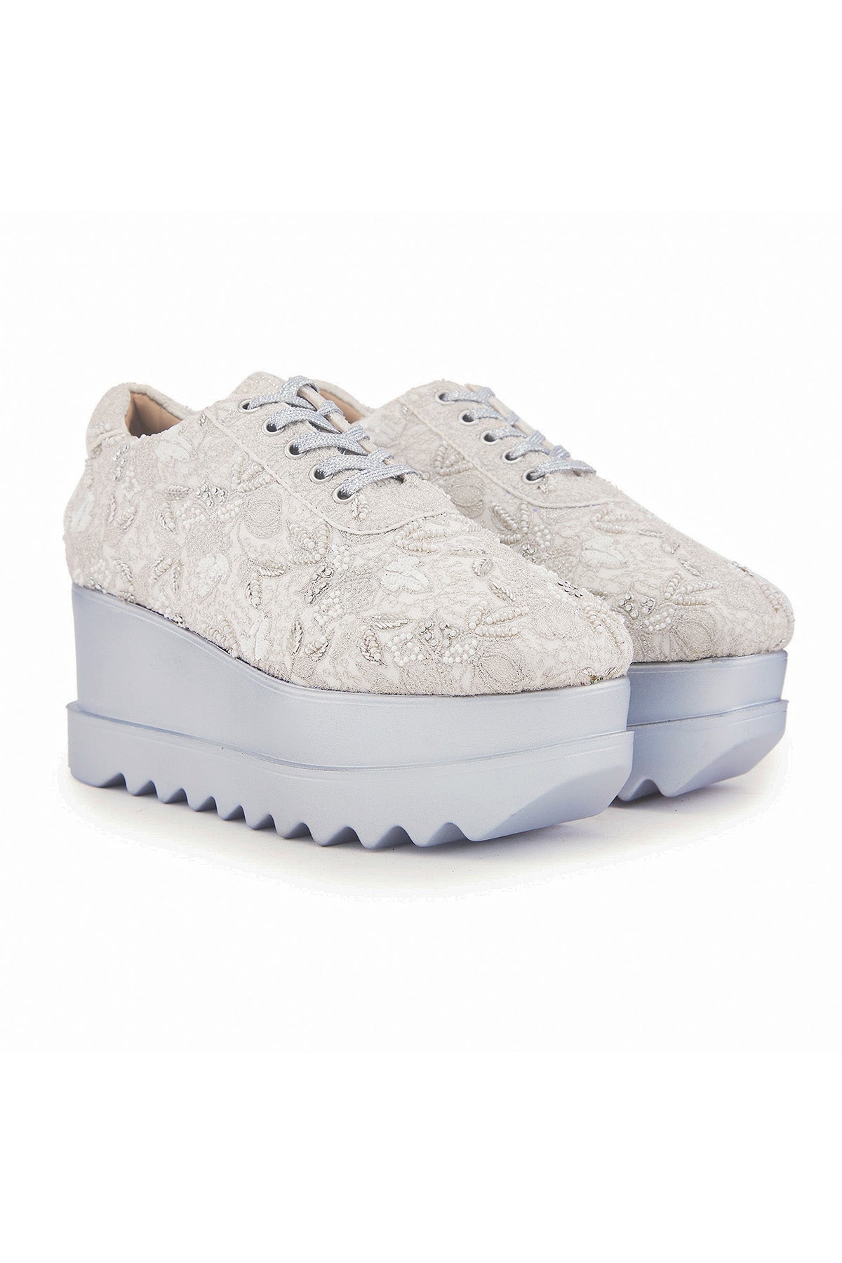 Vanilla Lulu Wedge Sneakers