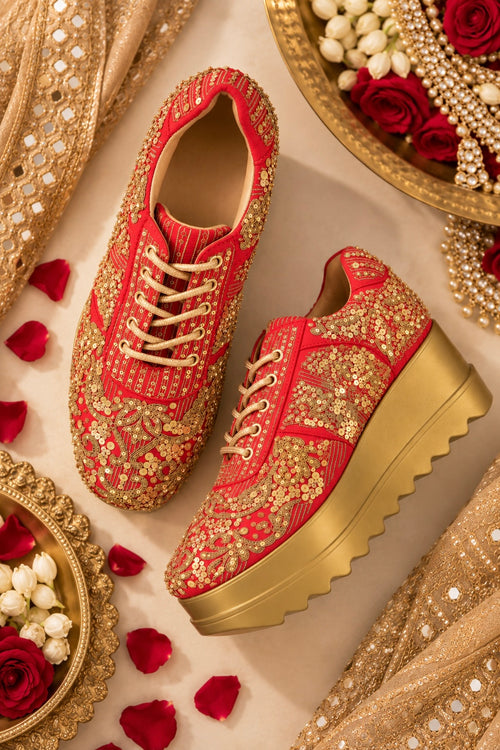 Jodi & Co. Wedge Sneakers