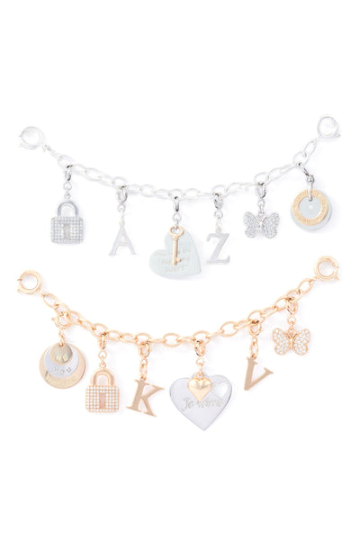 Silver Alphabet R