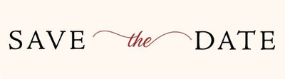 Save the Date