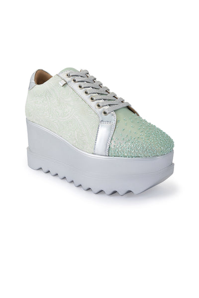 Macaron Magic Wedge Sneakers