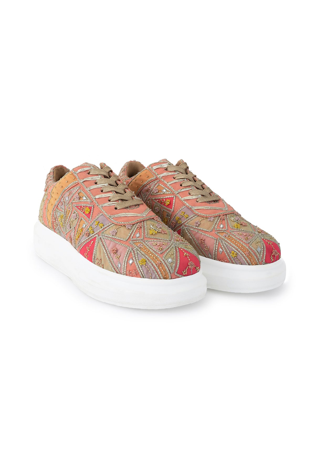 Carnival Classic Sneakers Adorned With Floral Details
