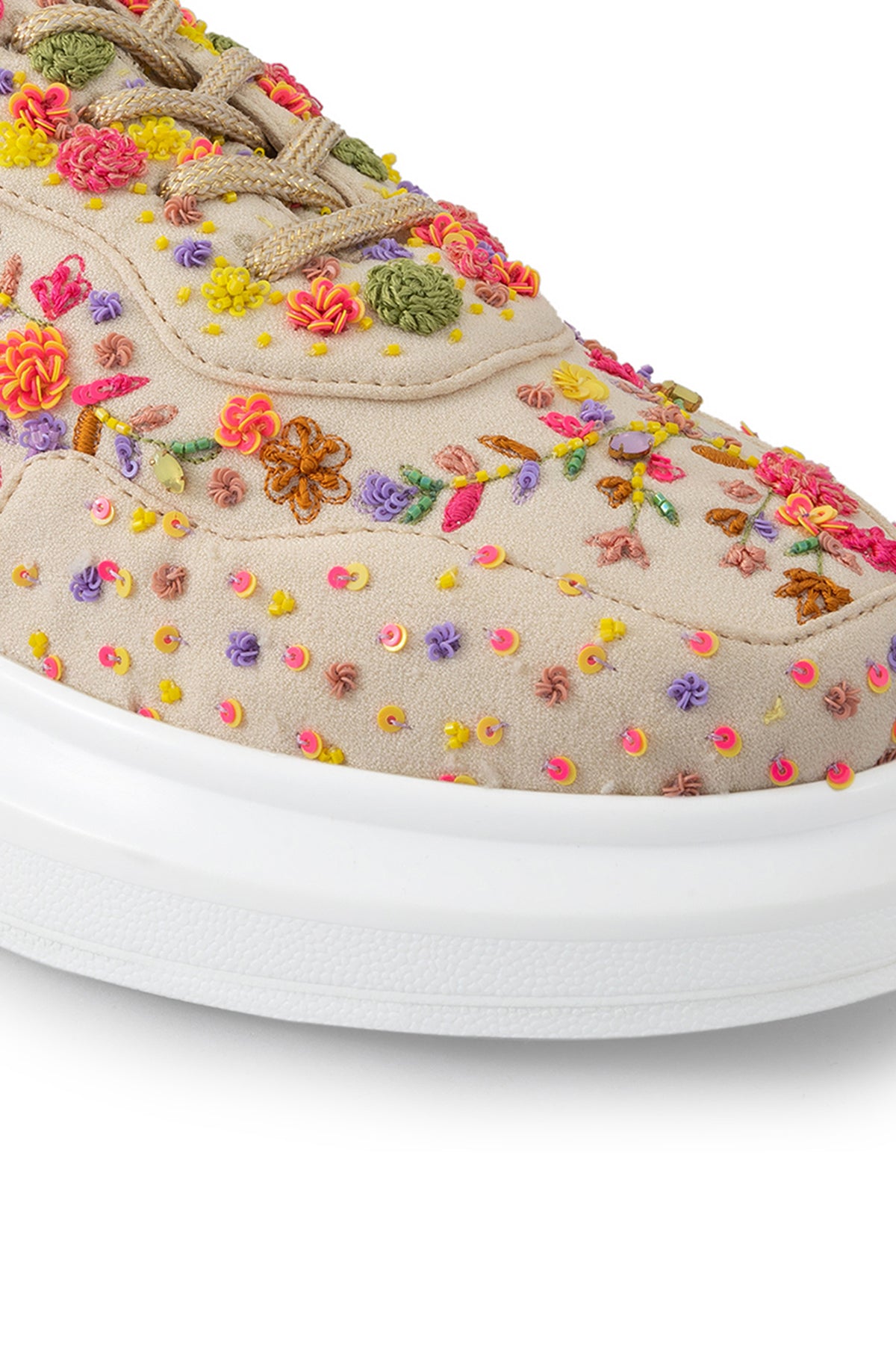 The Corsage Classic Sneakers With Coloured Crystals