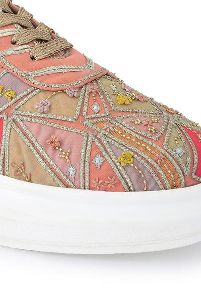 Carnival Classic Sneaker With Light Weight Outsole And Round Toe