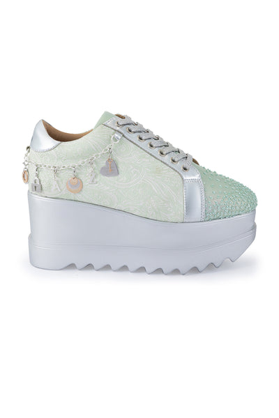 Macaron Magic Wedge Sneakers