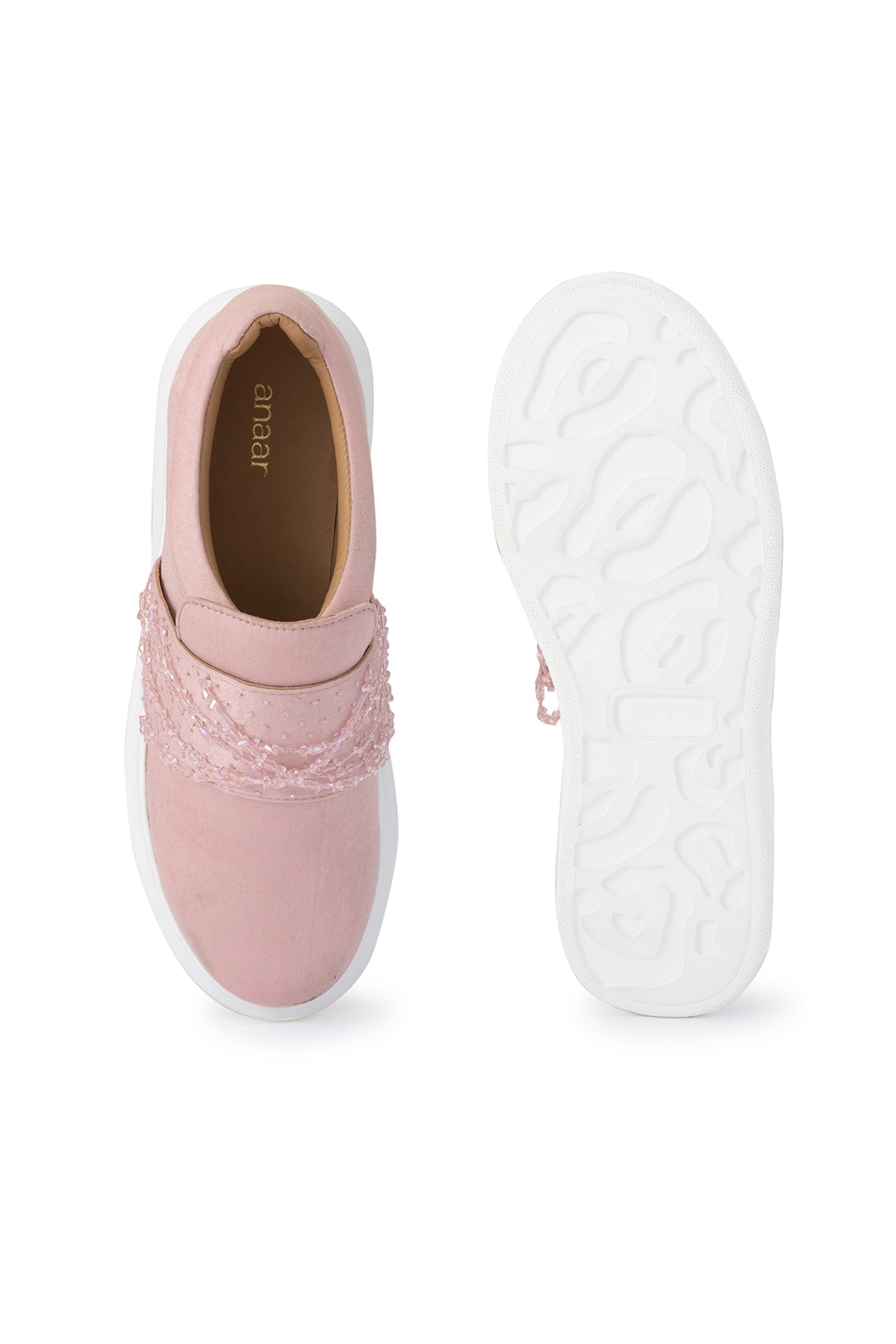 Sweet Talk Classic Sneakers With White Sole