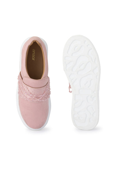 Sweet Talk Classic Sneakers With White Sole