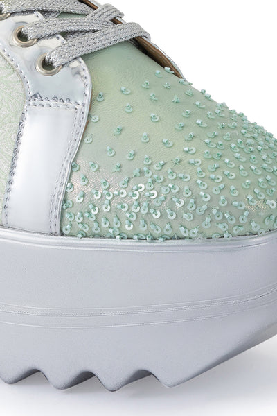 Macaron Magic Wedge Sneakers