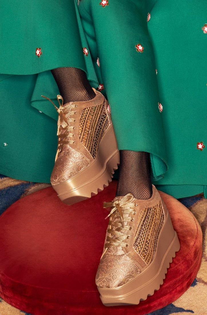 Buy Gatsby Wedge Sneakers for Stylish Comfort — Shop Now at Anaar