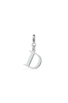 Silver Alphabet D