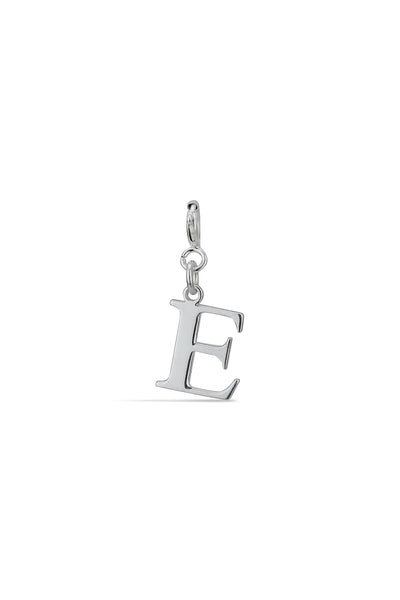 Silver Alphabet E