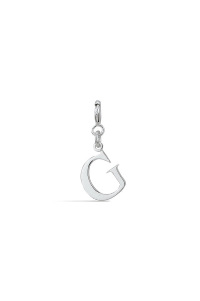Silver Alphabet G