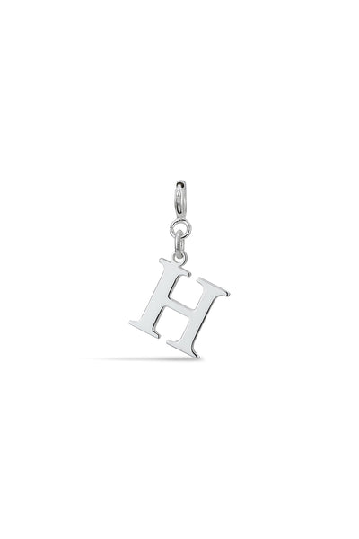 Silver Alphabet H