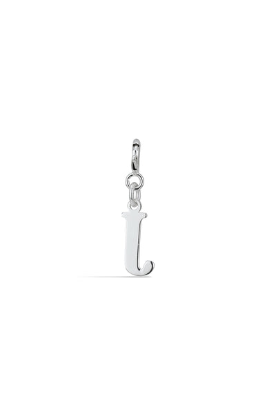 Silver Alphabet J