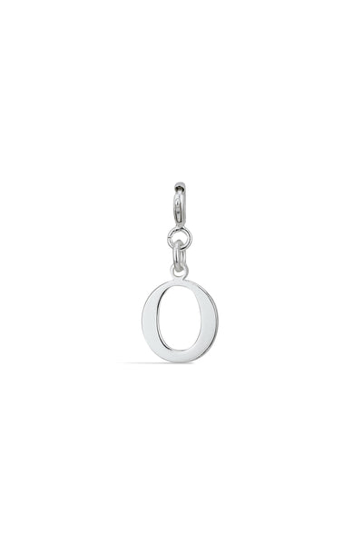 Silver Alphabet O