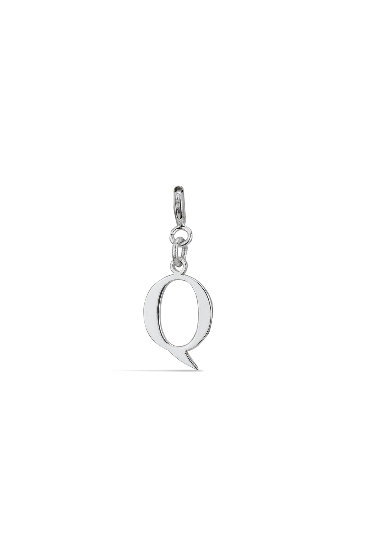 AN-PR-0QS - Silver Alphabet Q