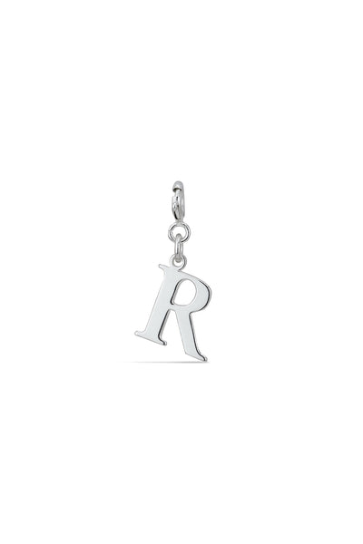 Silver Alphabet R