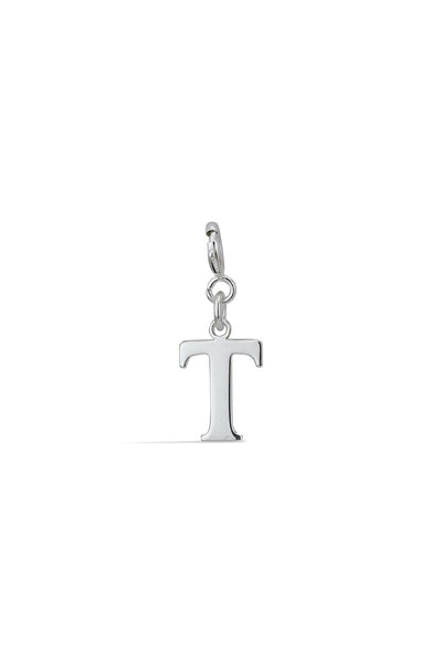 Silver Alphabet T